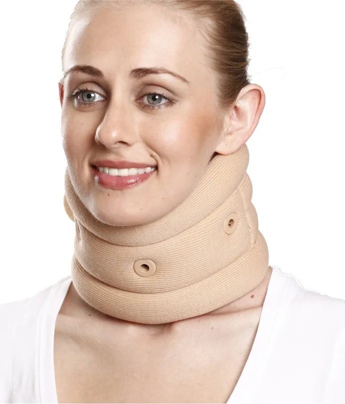 Soft Cervical Collar front view Soft Cervical Collar front view