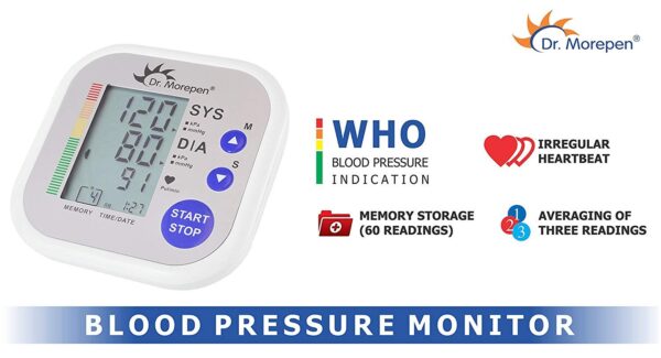 Dr Morepen Blood Pressure Monitor_03