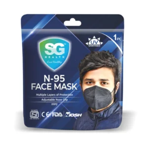 SG Health N95 Face Mask Without Valve