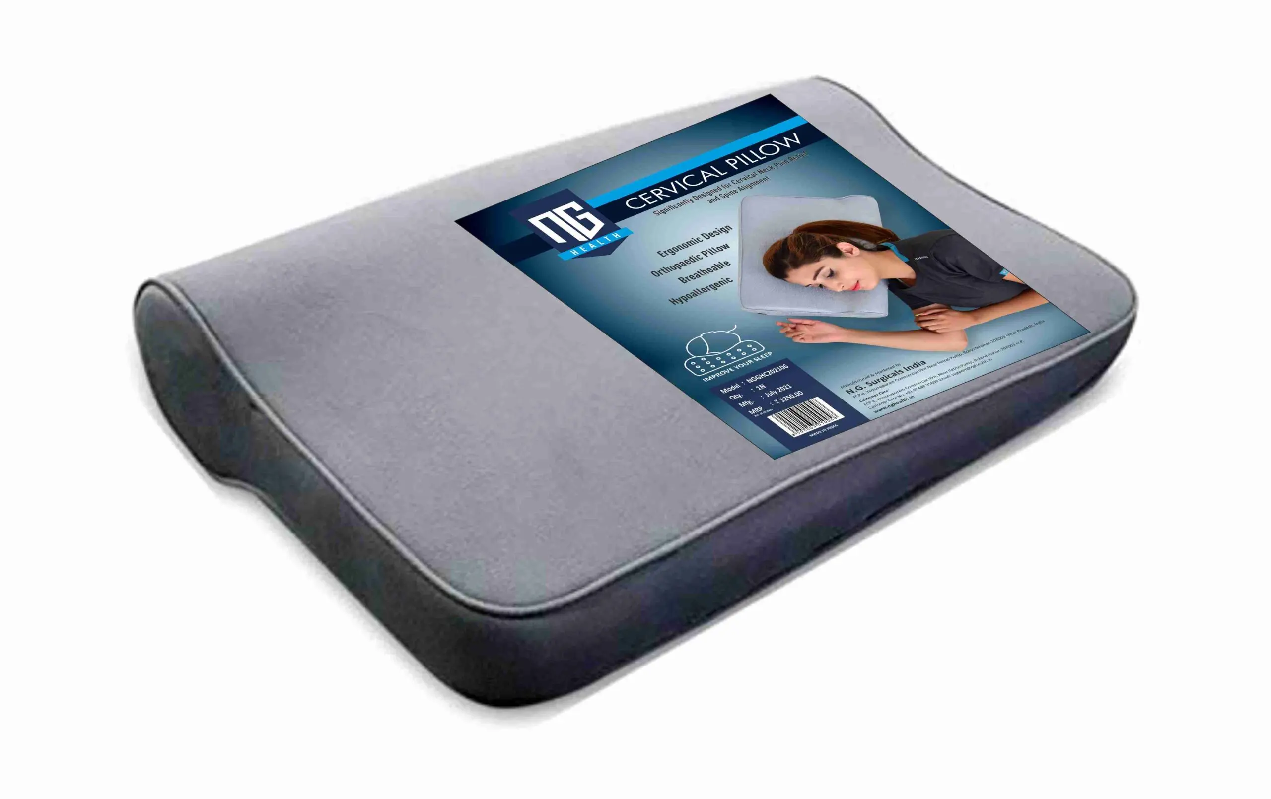 cervical pillow back