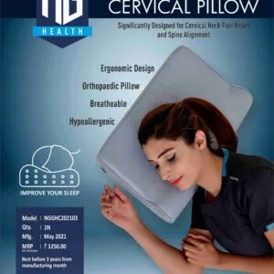 Premium Cervical Pillow contour design