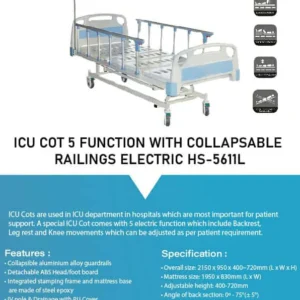 icu bed hs-5611l hospital bed