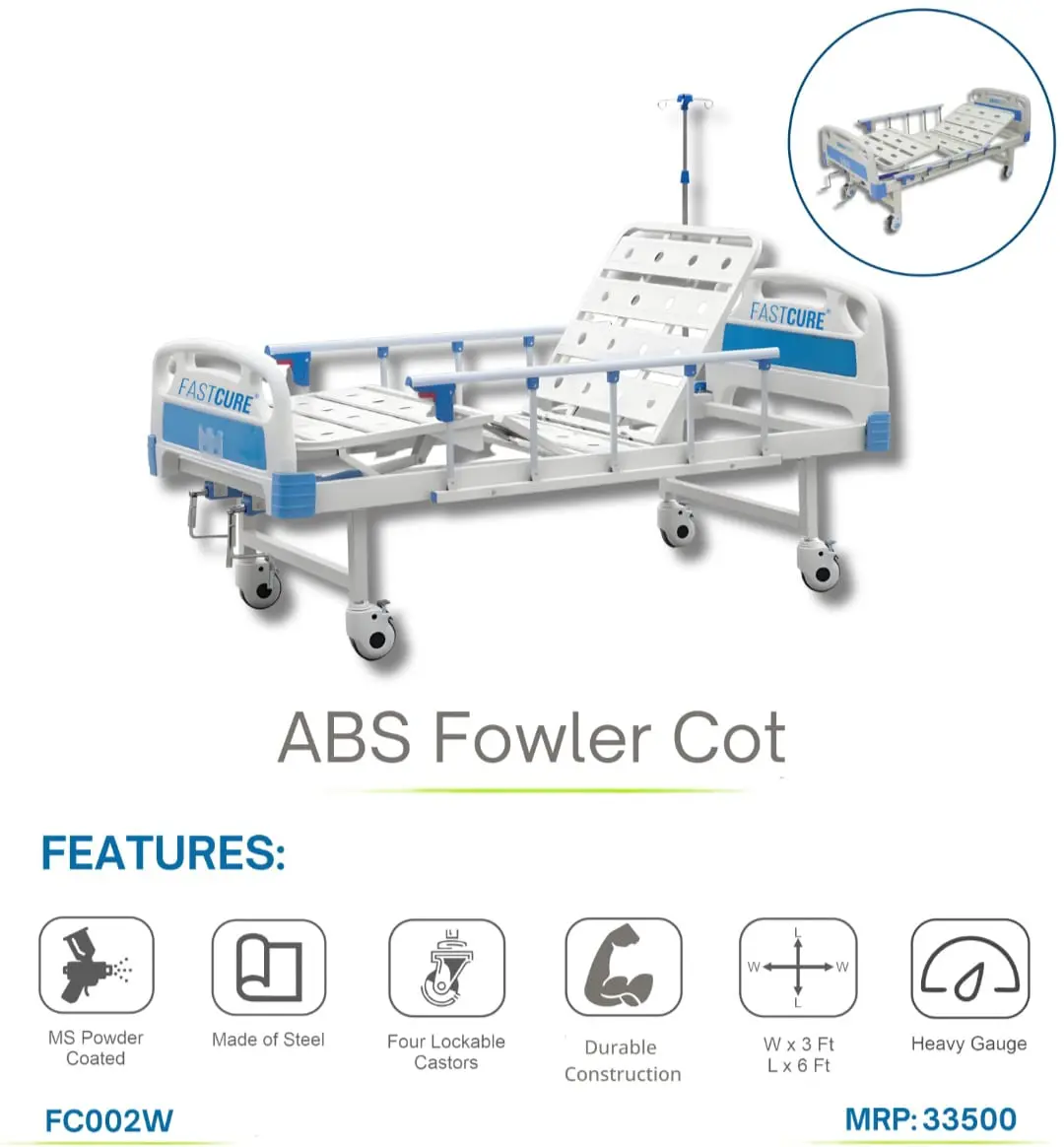 ABS Fowler Cot FASTCURE hospital bed