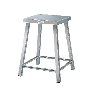 BED SIDE STOOL WITH SS TOP Bedside Stainless Steel Stool