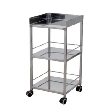 BED SIDE TROLLEY SS bed side trolley ss from best sugrical shop in bangalore