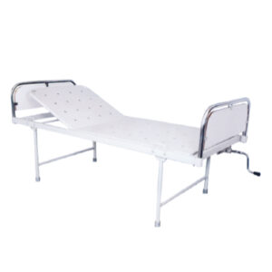 manual semi fowler backrest bed 1 function wooden panels