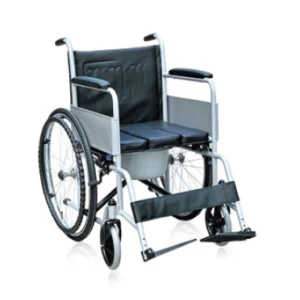 Heavy Duty Commode Wheelchair non folding model