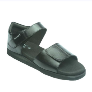 Orthopedic Diabetic Footwear black wide fit