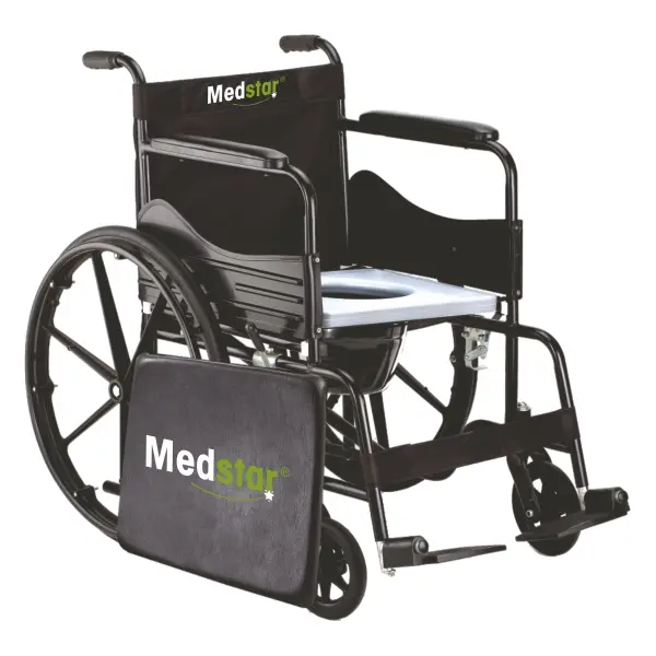 MS208 Mag Wheelchair Commode for patient care