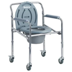 MS696 Commode Wheelchair for patient care