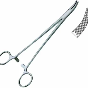 Needle Holder Curved stainless steel surgical instrument